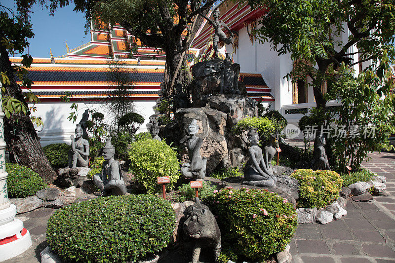 Wat Pho 的花园